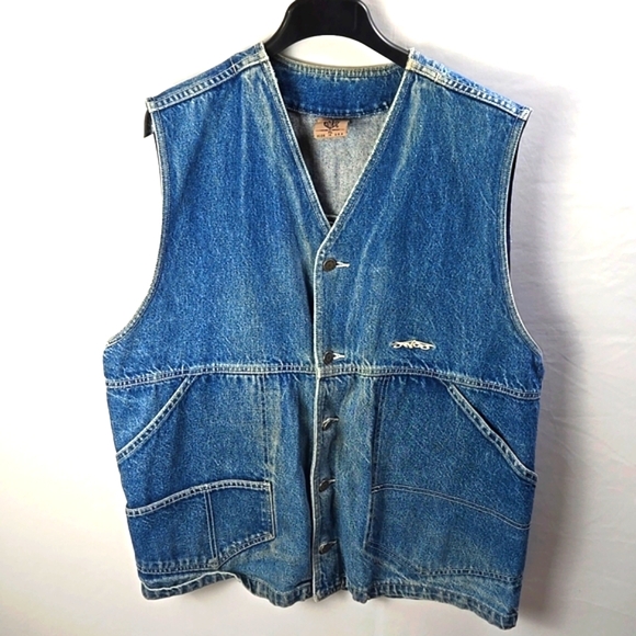JNCO Other - JNCO Vintage 90s Made In USA Jnco Jeans Denim vest Size XL